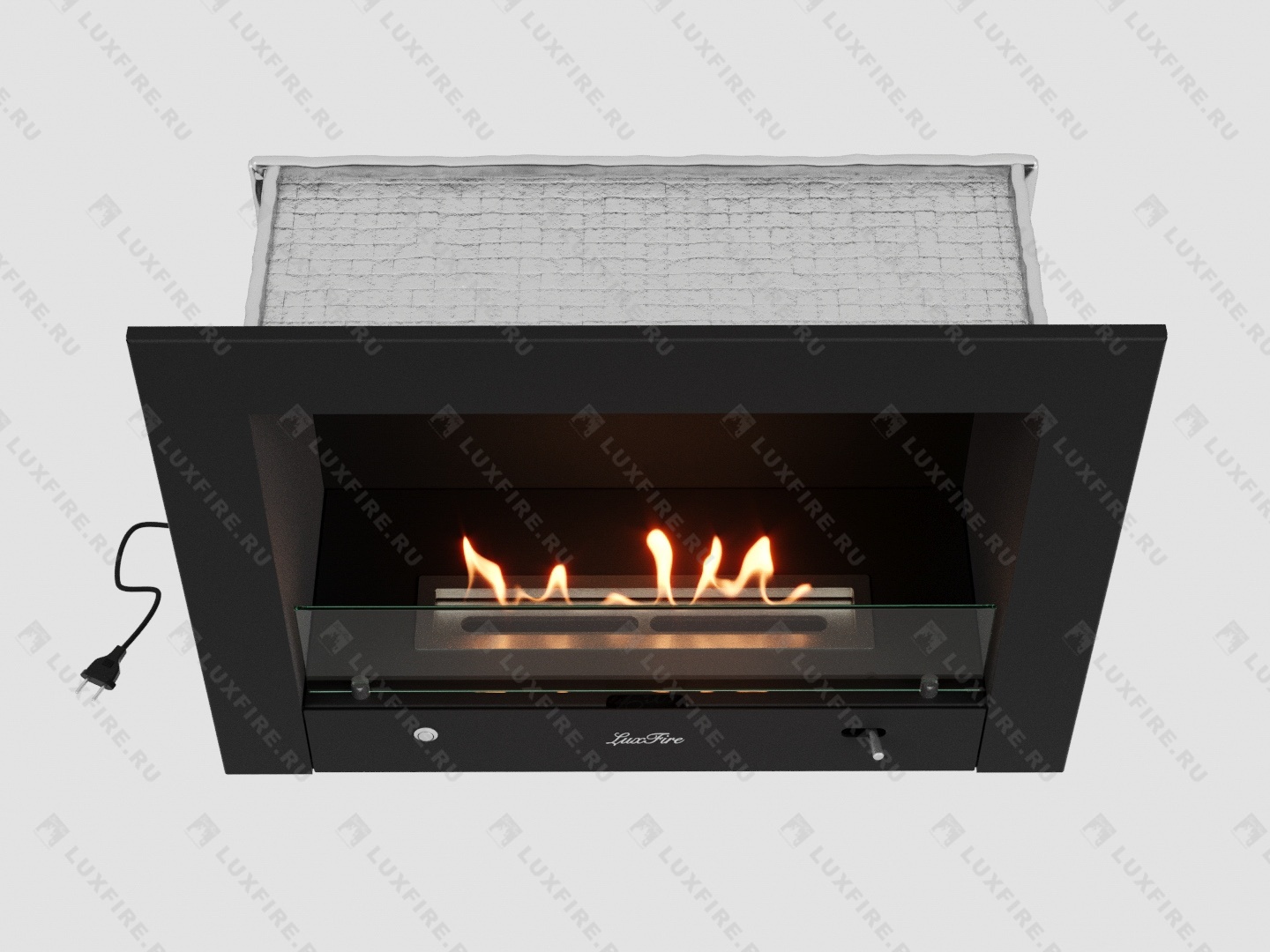 Портальный полуавтоматический биокамин Lux Fire "Фаер Бокс 4 - 25.5" по цене 86 666 руб.