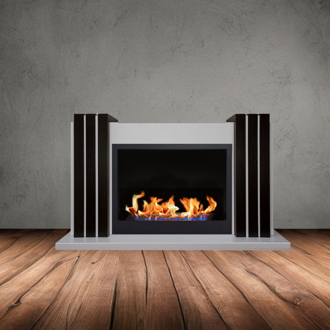 Биокамин в портале "Русский огонь" Манхэттен Нью с защитным стеклом-99 по цене 84 400 руб.