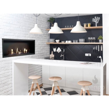 Биокамин IVENGO SLIM 2500х500 по цене 238 595 руб.