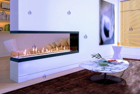 Встраиваемый торцевой сквозной очаг 600 SappFire по цене 37 950 руб.