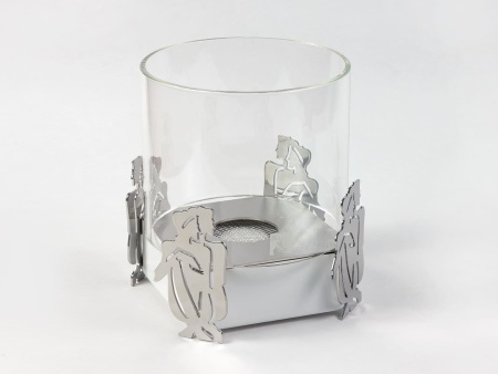 Настольный биокамин Lux Fire Зодиак "Близнецы" Белый по цене 15 000 руб.