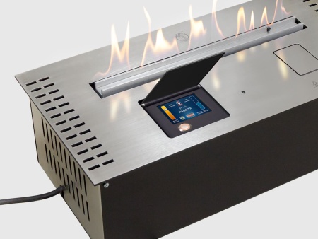 Автоматический биокамин Lux Fire Smart Flame 1400 RC INOX по цене 504 460 руб.