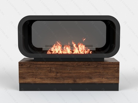 Тумба с автоматическим биокамином Lux Fire Genius-I 1000 по цене 890 000 руб.