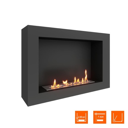 Биокамин SteelHeat WALL ONE 800 черный Биокамин SteelHeat WALL ONE 800 черный по цене 32 970 руб.