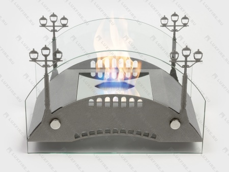 Настольный биокамин Lux Fire "Пушкинский мост" М (серебро) Настольный биокамин Lux Fire "Пушкинский мост" М (серебро) по цене 19 602 руб.